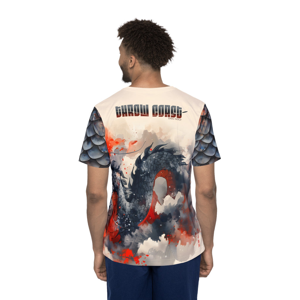 Enter The Dragon Disc Golf Jersey - All Over Prints - Throw Coast Disc Golf