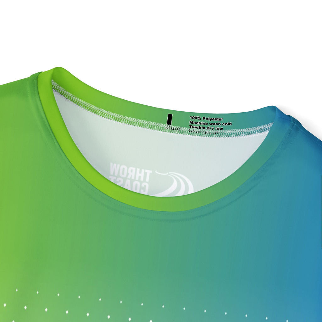 Fairway Cut - Blue Raspberry Mens Disc Golf Jersey - Athletic Jersey - Throw Coast Disc Golf