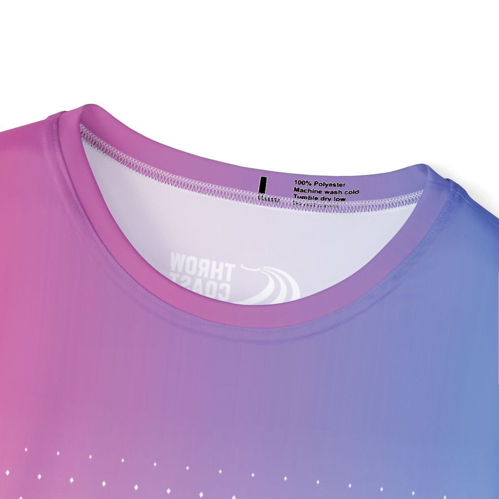 Fairway Cut – Cotton Candy Mens Disc Golf Jersey - Athletic Jersey - Throw Coast Disc Golf