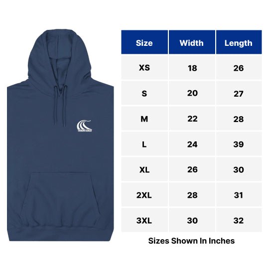 Holiday Classic Tournament Hoodie - Event Hoodie - Throw Coast Disc Golf