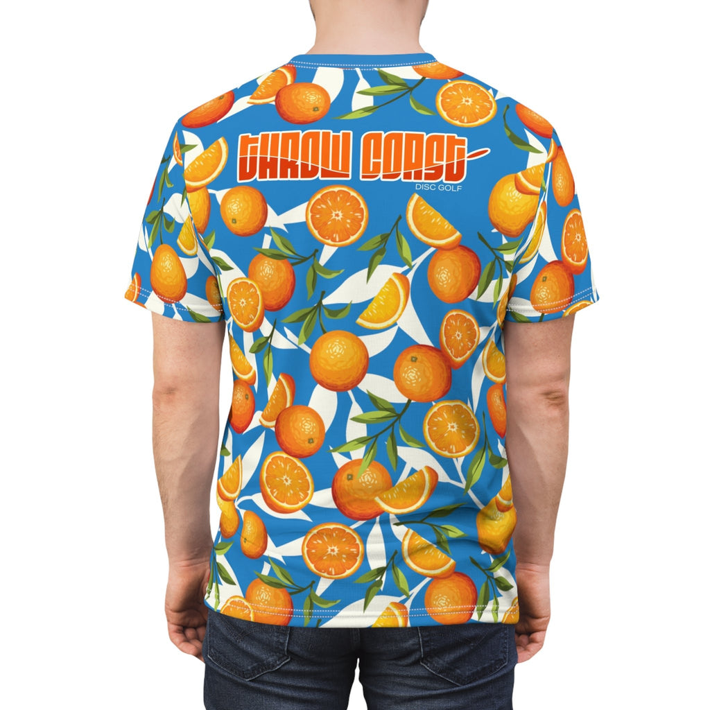 Orange Citrus Blast - Disc Golf Jersey - All Over Prints - Throw Coast