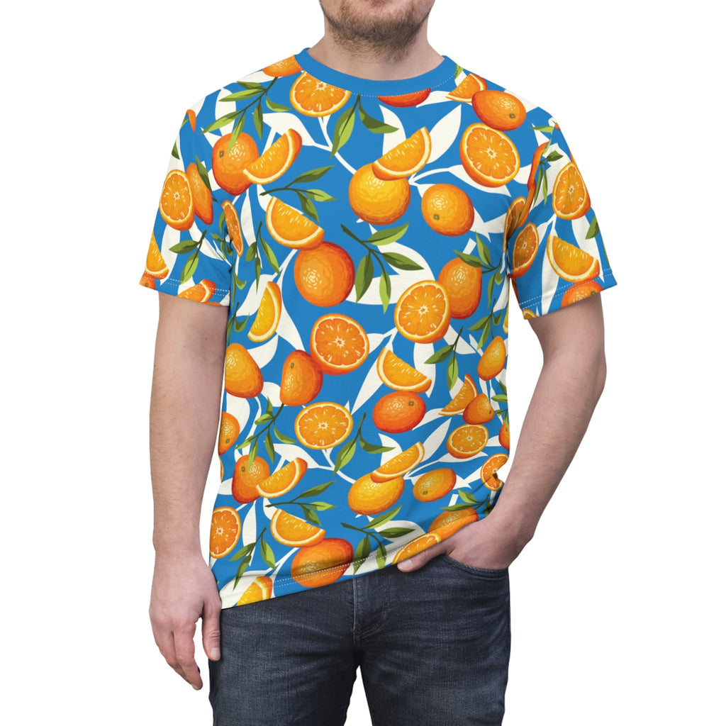 Orange Citrus Blast - Disc Golf Jersey - All Over Prints - Throw Coast