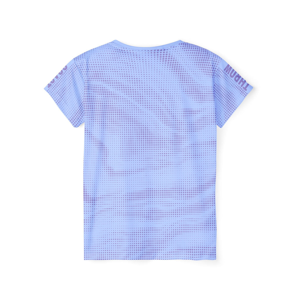 Purple Fade Matrix Women's Disc Golf Jersey - Womens Disc Golf Jersey - Throw Coast Disc Golf