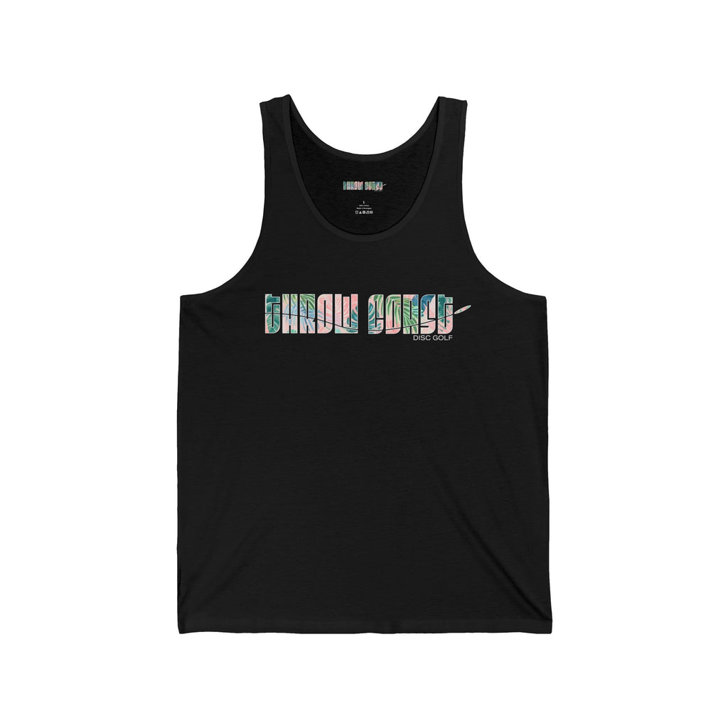 Throw Coast Disc Golf - Tropical Tank Top - Tank Top - Throw Coast Disc Golf