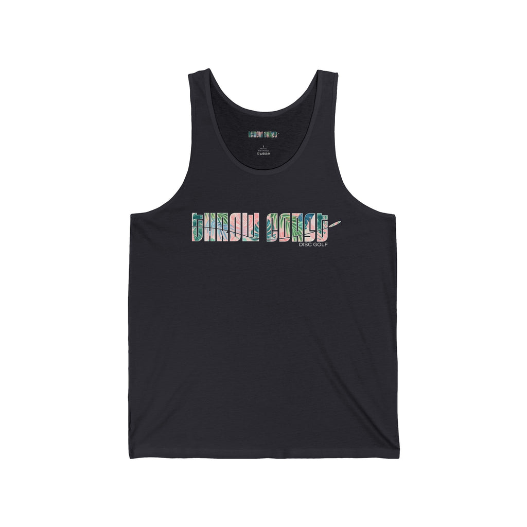 Throw Coast Disc Golf - Tropical Tank Top - Tank Top - Throw Coast Disc Golf