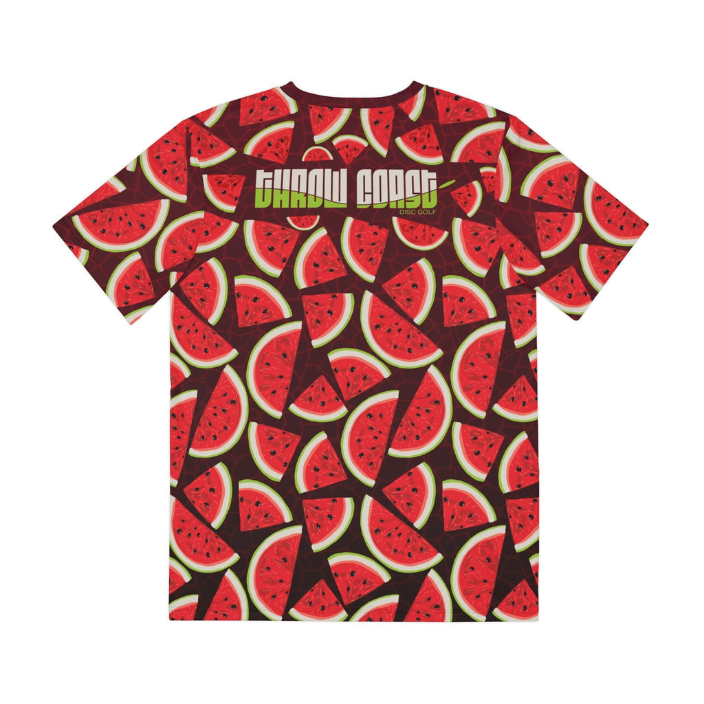 Watermelon Summer - Disc Golf Jersey - Athletic Jersey - Throw Coast Disc Golf